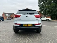 Used Kia Sportage 115 HP (84 kW) 2014 White SUV