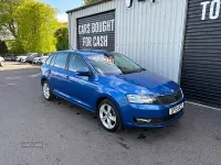 Usado Skoda Rapid SE 95 HP (69 kW) 2019 Azul Citadino
