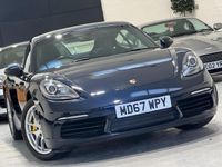 Used Porsche 718 Cayman 300 HP (220 kW) 2017 Blue Coupe