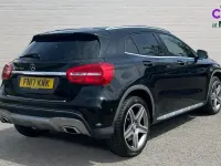 Used Mercedes GLA200 AMG line 136 HP (100 kW) 2017 Black SUV