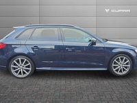 Used Audi A3 Black Edition 147 HP (108 kW) 2019 Blue Sedan