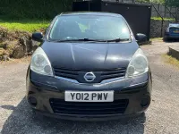 Used Nissan Note Visia 90 HP (66 kW) 2012 Black Hatchback