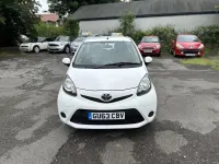 Used Toyota Aygo 68 HP (50 kW) 2014 White Hatchback