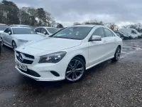 Used Mercedes CLA180 122 HP (89 kW) 2017 White Sedan