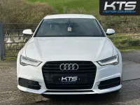 Used Audi A6 Black Edition 190 HP (139 kW) 2015 White Sedan