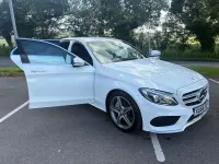 Begagnad Mercedes C250 AMG line 204 HK (150 kW) 2016 Vit Sedan