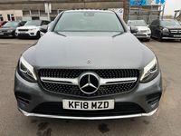Used Mercedes GLC350 AMG line 2018 Grey Coupe