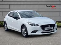 Used Mazda 3 117 HP (86 kW) 2018 White Hatchback