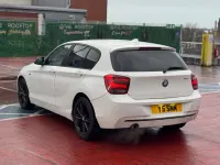 Używany BMW 116 Sport Line 2012 Biały Hatchback