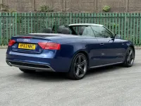 Used Audi A5 Cabriolet S-Line 2013 Blue Cabriolet