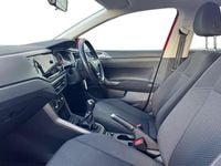 Used VW Polo SE 80 HP (58 kW) 2020 Red Hatchback