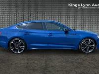 Used Audi A5 Black Edition 161 HP (118 kW) 2024 Blue Hatchback