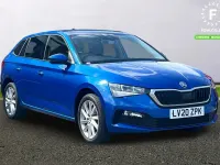 Used Skoda Scala SE L 116 HP (85 kW) 2020 Blue Hatchback