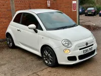 Used Fiat 500 S 69 HP (50 kW) 2015 White Hatchback