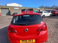 Used Vauxhall Corsa 2016 Red Hatchback