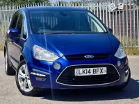 Used Ford S-MAX Titanium 140 HP (102 kW) 2014 Blue MPV