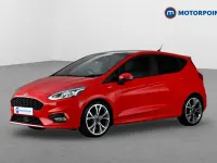 Used Ford Fiesta ST-Line X 125 HP (91 kW) 2020 Red Hatchback