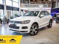 Gebraucht VW Touareg R-line 245 PS (180 kW) 2014 Weiß SUV
