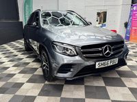Begagnad Mercedes GLC220 AMG line 2016 Grå Kombi