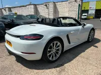 Used Porsche Boxster 2017 White Cabriolet
