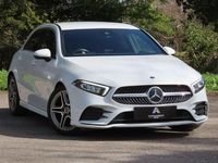Used Mercedes A200 AMG line 163 HP (119 kW) 2020 White Hatchback
