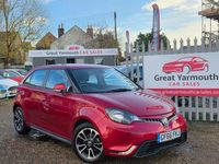 Used MG MG3 106 HP (77 kW) 2016 Red Hatchback