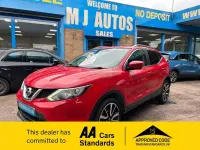 Used Nissan Qashqai Tekna 2017 Red SUV