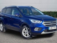 Used Ford Kuga Titanium 120 HP (88 kW) 2017 Blue SUV