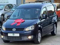 Used VW Caddy Life 102 HP (75 kW) 2012 Blue MPV