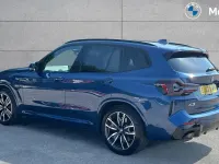 Used BMW X3 M Sport 292 HP (214 kW) 2022 Phytonic blue metallic paint SUV