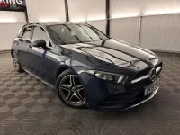 Used Mercedes A200 AMG line 2019 Blue Hatchback