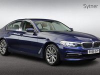 Used BMW 530e Sport Line 249 HP (183 kW) 2018 Blue