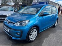 Begagnad VW up! high up! 75 HK (55 kW) 2018 Blå Halvkombi