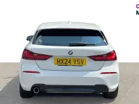 Used BMW 118 Sport Line 136 HP (100 kW) 2024 White Hatchback