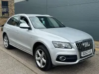Begagnad Audi Q5 S-Line 2012 Silver SUV