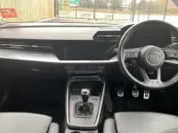 Used Audi A3 Sportback S-Line 110 HP (80 kW) 2020 White Hatchback