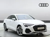 Used Audi A3 S-Line 150 HP (110 kW) 2025 White Sedan
