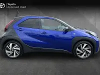 Used Toyota Aygo X 71 HP (52 kW) 2023 Juniper blue with black SUV