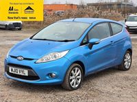 Used Ford Fiesta Zetec 82 HP (60 kW) 2010 Blue Hatchback