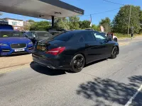 Used Mercedes CLA200 AMG line 136 HP (100 kW) 2018 Black Coupe