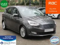 Usado Ford C-MAX Titanium 120 HP (88 kW) 2018 Cinzento Monovolume