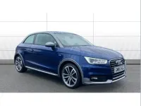 Used Audi A1 S-Line 123 HP (90 kW) 2016 Blue Hatchback
