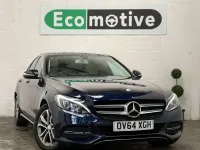 Used Mercedes C220 Premium 170 HP (125 kW) 2015 Blue Sedan