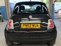 Used Fiat 500 Street 69 HP (50 kW) 2012 Black Hatchback