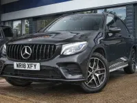 Usado Mercedes GLC250 AMG line 204 HP (150 kW) 2018 Preto SUV