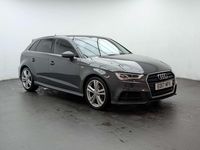 Used Audi A3 Sportback S-Line 150 HP (110 kW) 2017 Grey Hatchback