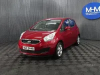 Used Kia Venga 90 HP (66 kW) 2014 Red Hatchback