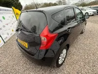 Used Nissan Note Acenta 90 HP (66 kW) 2013 Black Hatchback