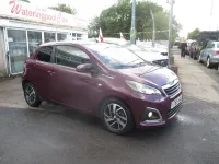 Used Peugeot 108 Allure 82 HP (60 kW) 2016 Mauve/purple Hatchback
