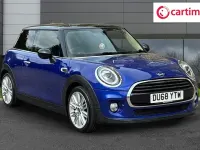 Used Mini Cooper Hatch 136 HP (100 kW) 2018 Blue Hatchback